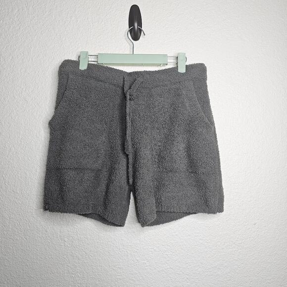 Barefoot Dreams Ecochic cozy soft lounge shorts women's size small green - Picture 2 of 5